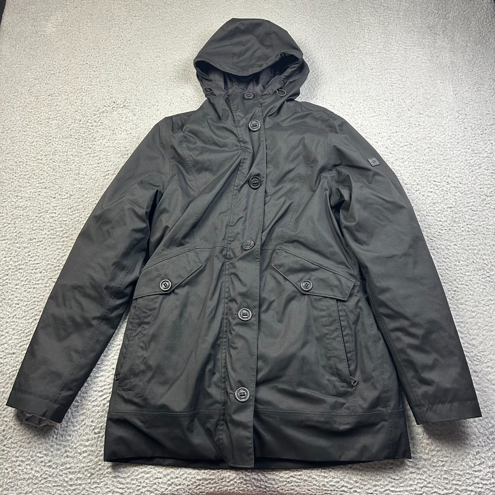 The North Face Jacket Women M Black Hooded 3 In 1 Insulated Parka Winter Coat